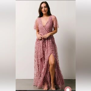 Marseille Embossed Maxi Dress